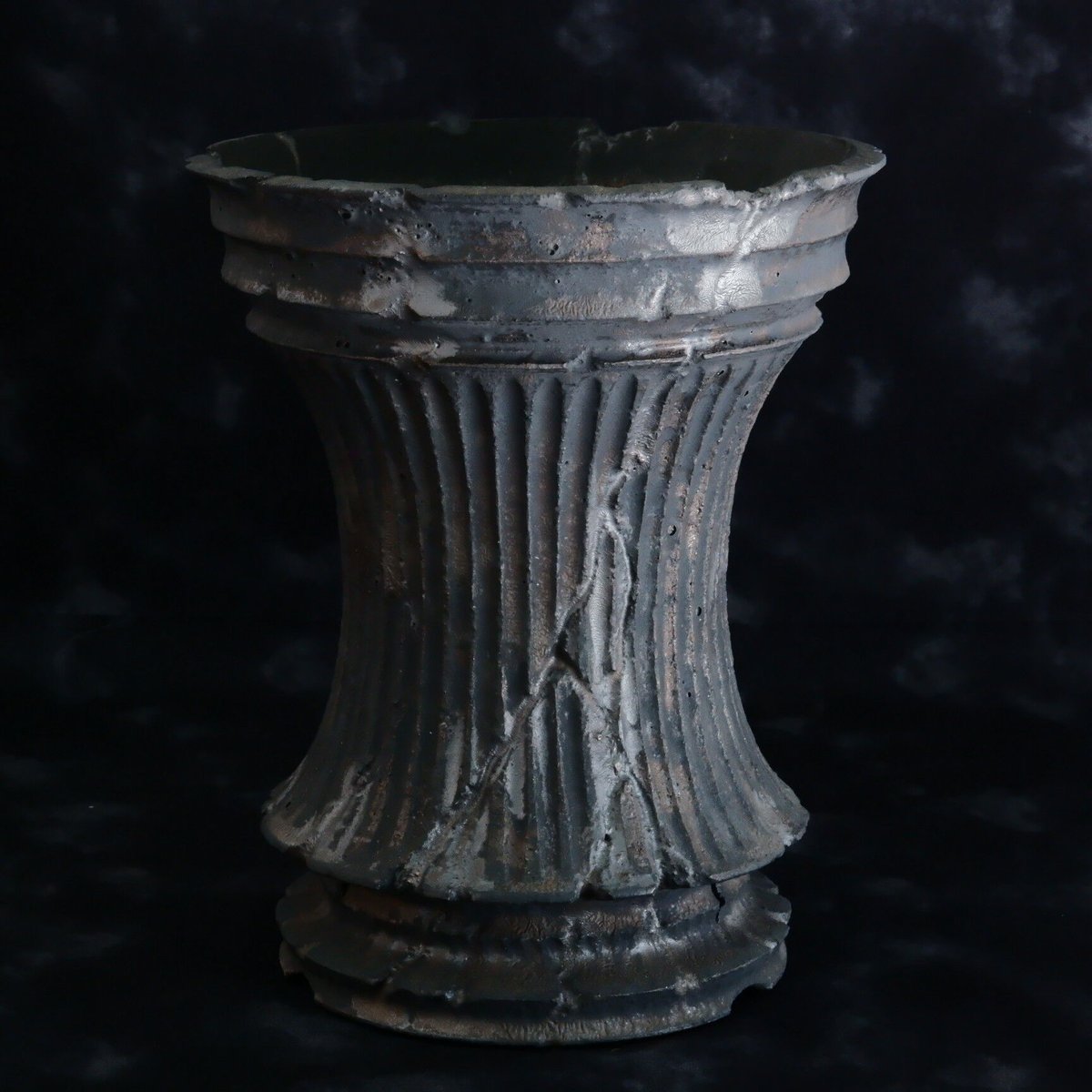 C. 小野瀬一 作品 5.5号 長鉢 [No.37] | 陶賊 -TOUZOKU- bonsa