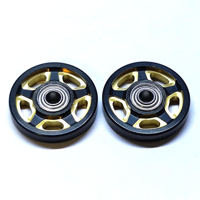 Wアルマイト オールアルミベアリングローラー (13mm) | mindev(みんでぶ)