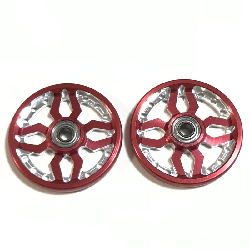 四方手裏剣】CNC加工 オールアルミベアリングローラー (19mm) | mindev