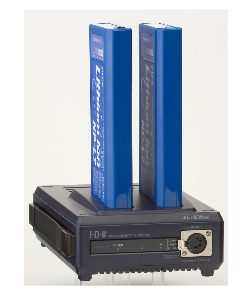 ACアダプター機能付2ch順次急速充電器 JL-2PLUS (税込み定価￥68,200