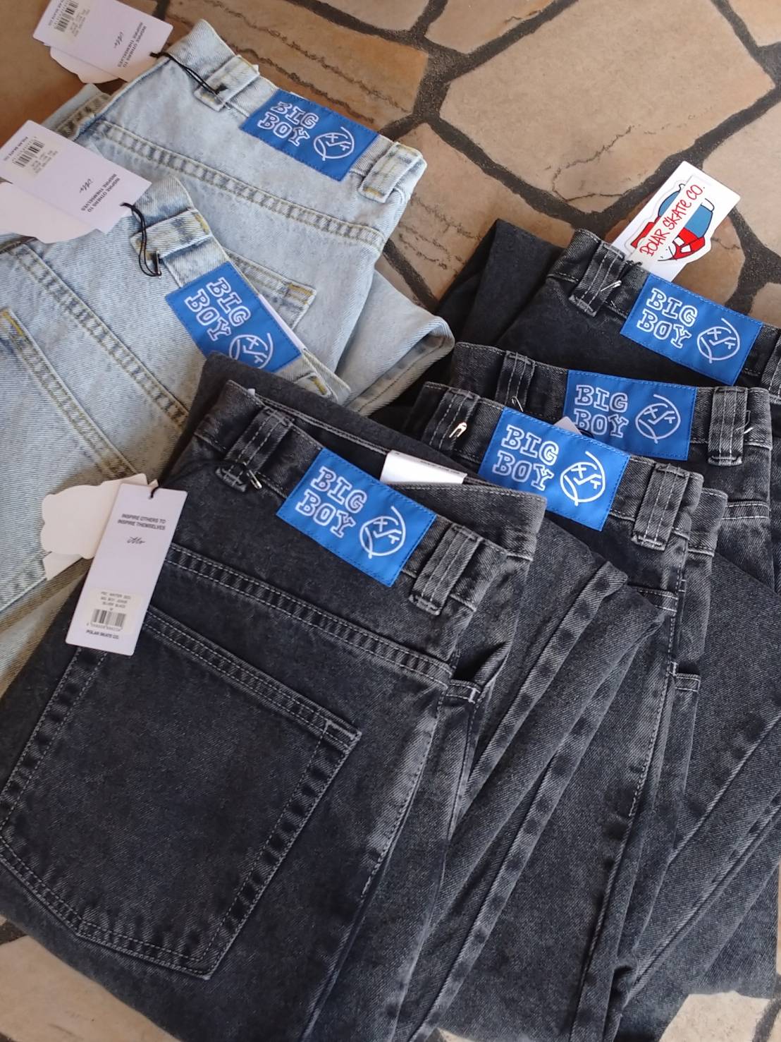 POLAR SKATE CO. BIG BOY JEANS LIGHT BLUE | FLA