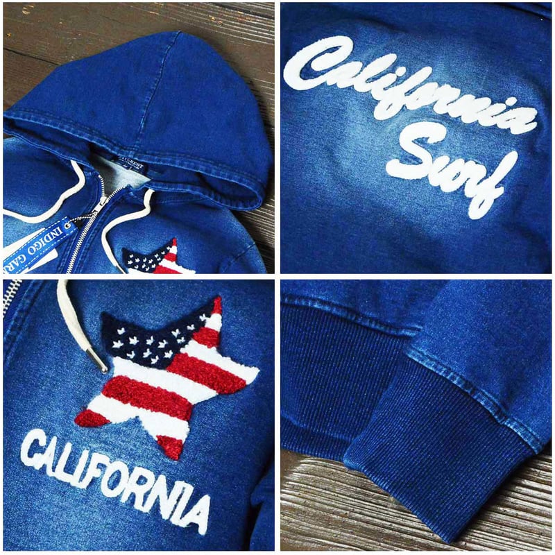 N－サガラ星条旗 デニム セットアップ ユニセックス/Navy(2color