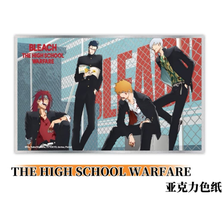 BLEACH 千年血戦篇】2025年中国上海 POP UP SHOP アクリル色紙 THE