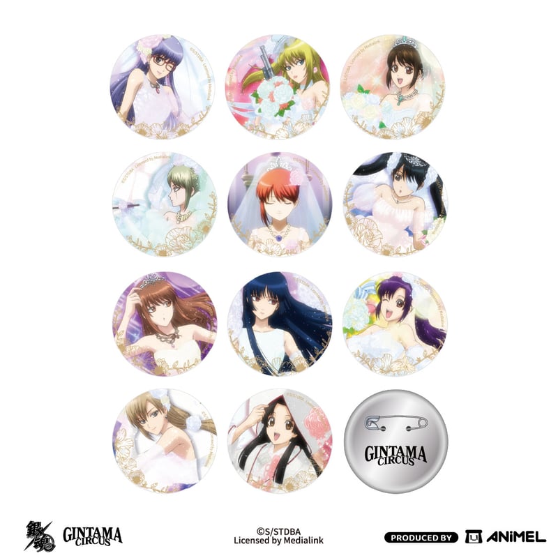 銀魂 × ANiMEL】GINTAMA CIRCUS 中国発売 「20周年記念」花嫁ED 缶