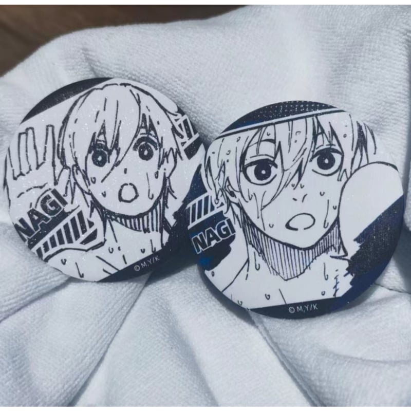 ブルーロック × 另物】BLUELOCK 中国限定発売 原画 沐浴場面 缶バッジ