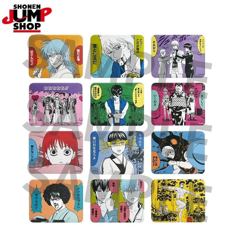 銀魂】SHONEN JUMP SHOP 上海 ジャンプショップ中国限定 真・珍場面 缶