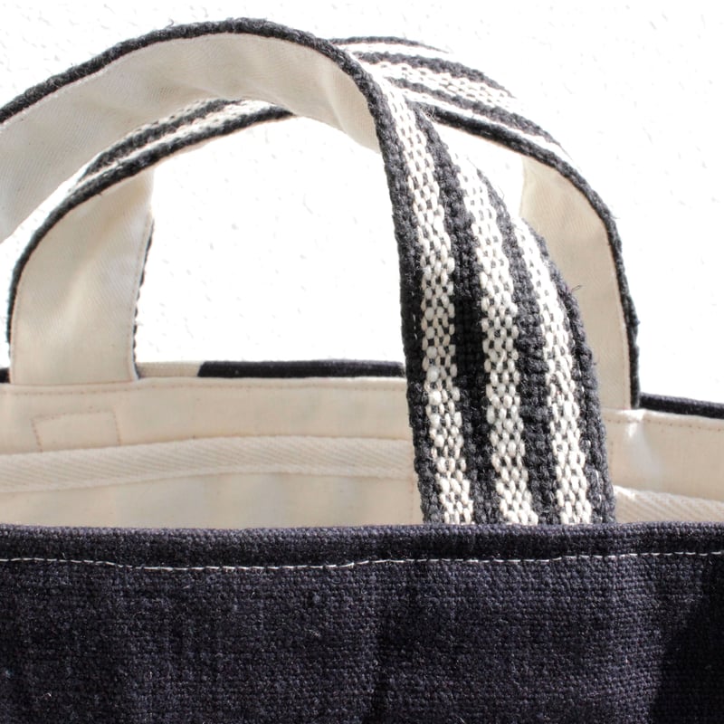 レトロ前掛けリメイク横長トートバッグ|001 | SundaySunday