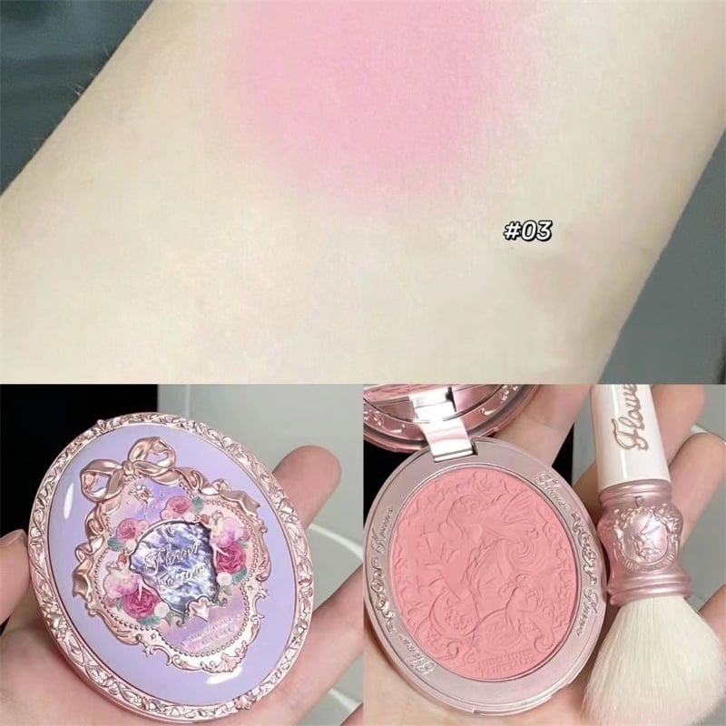 FLOWER KNOWS フラワーノーズ 2024夏の新作 チーク 高発色 真夏の夜