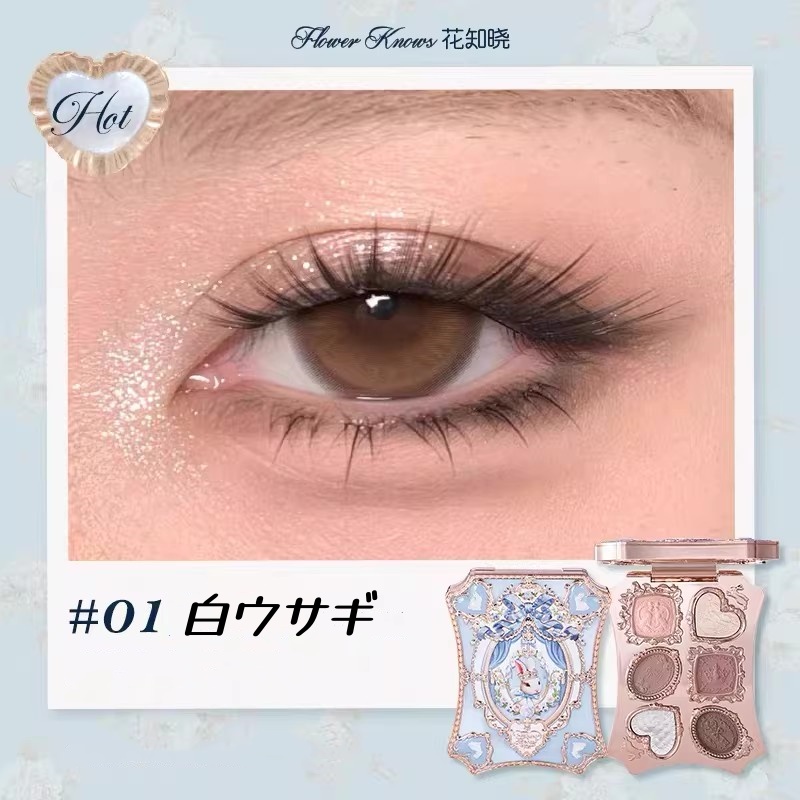 FLOWER KNOWS フラワーノーズ 2026春の新作 アイシャドウ パレット 6色