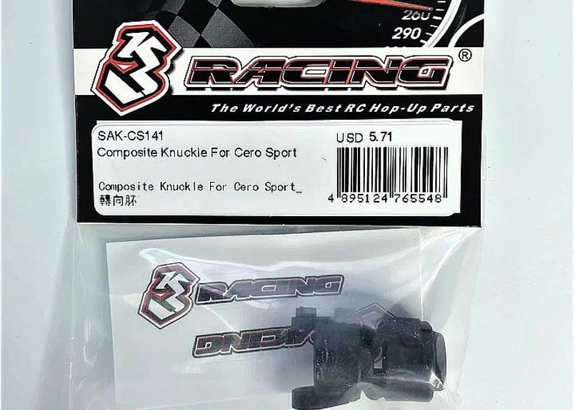 3Racing SAK-CS141 COMPOSITE KNUCKLE FOR CERO SP