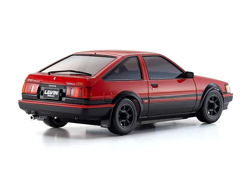 京商 ミニッツAWD トヨタ カローラレビン AE86 レッド/ブラック