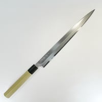 むきもの包丁 白鋼 霞 水牛柄 6寸 (180mm) | 刃物の老舗 本家かね惣