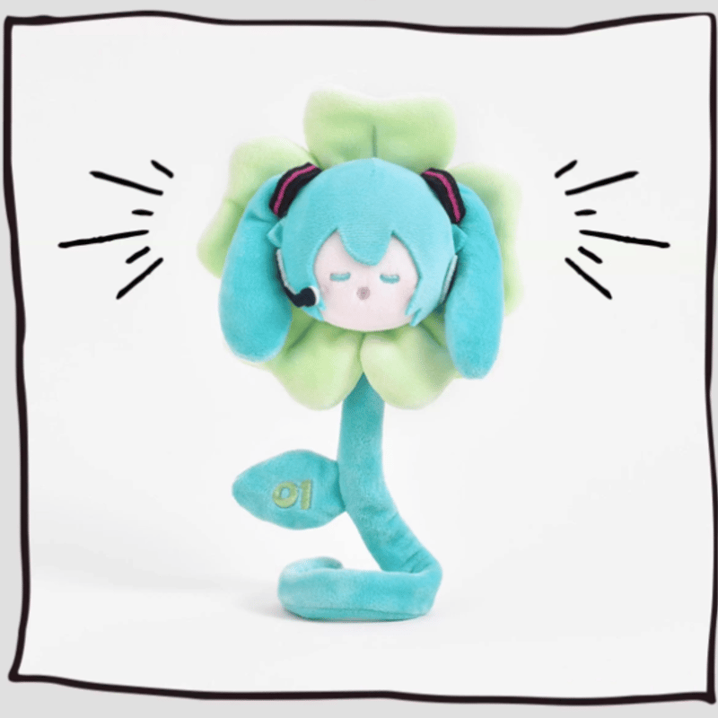 FUN4YEAH】初音ミク「毛絨花束シリーズ」ぬいぐるみ ランダム/ボックス