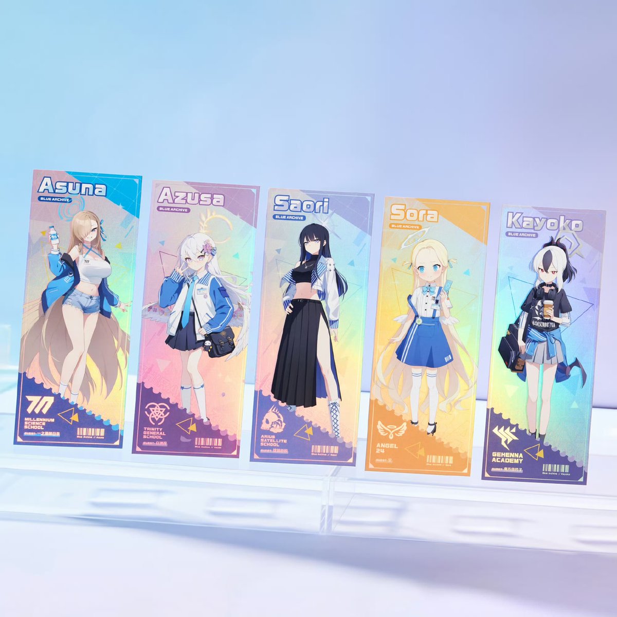 ブルーアーカイブ x 中国ローソン チケットセット | Nekotani