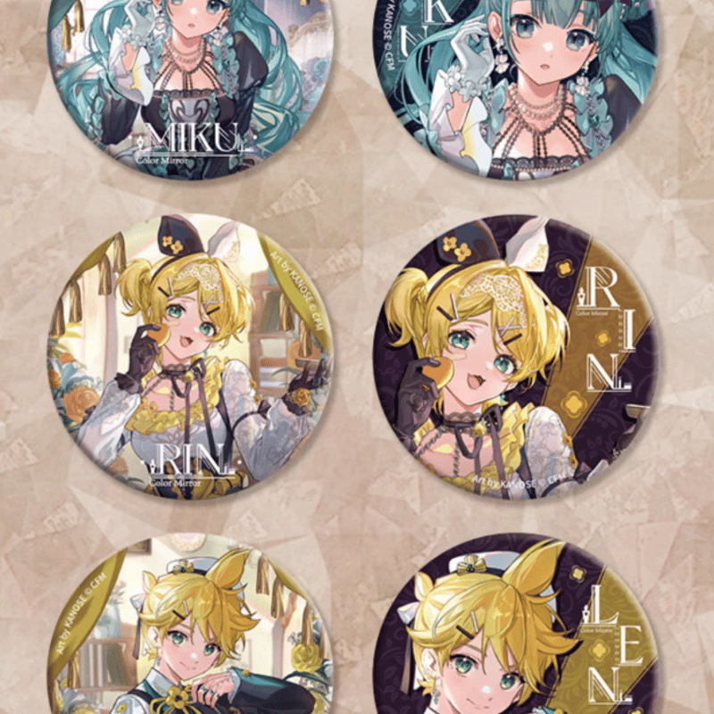 初音ミク「映·彩シリーズ」缶バッジ ランダム/ボックス | Nekotani