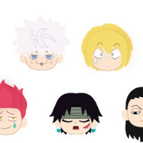 ハンターハンター 彫金 缶バッジ ゴン シークレット シクレ セット