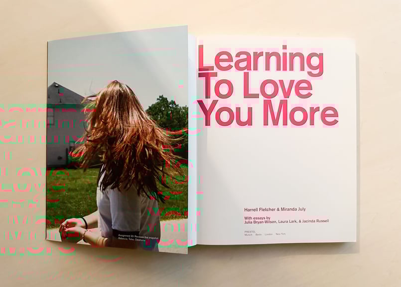 Learning to Love You More | good title books