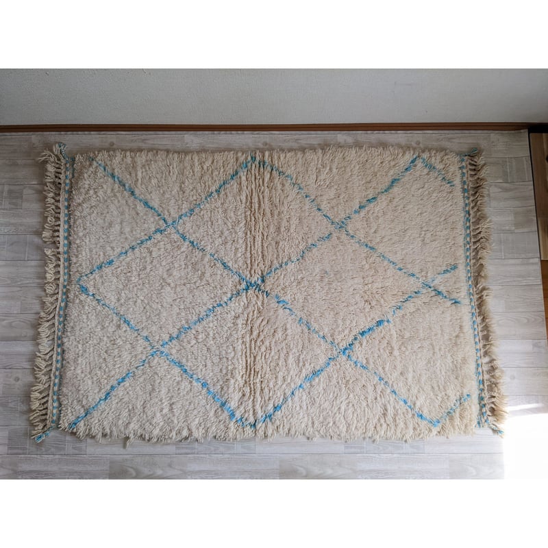 ベニワレン ブルーライン 水色 ヴィンテージ | Rosy Cozy