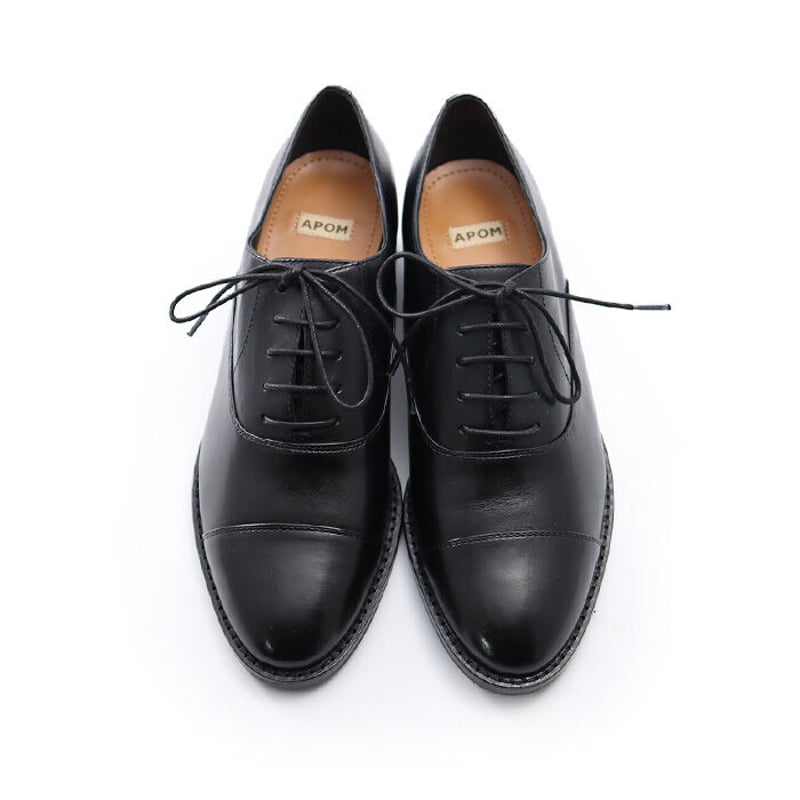 レースアップシューズ 40 ブラック｜APOM218 | APOM ONLINE STORE