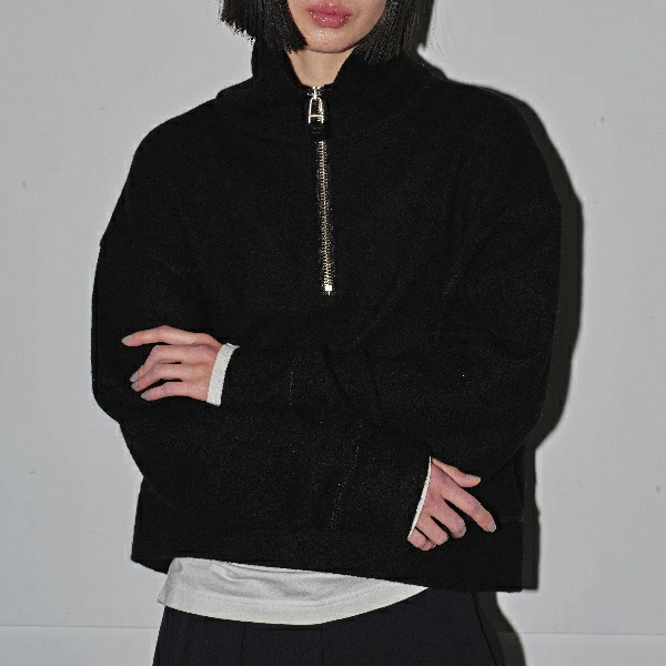TODAYFUL トゥデイフル Halfzip Wool Pullover ハーフジップウール
