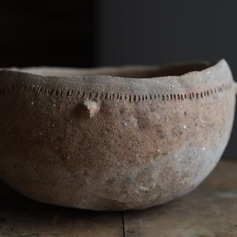 紀元前 古いヨルダンの鉢 大型土器 大鉢 / BC3000年‐BC2500年頃 紀元前