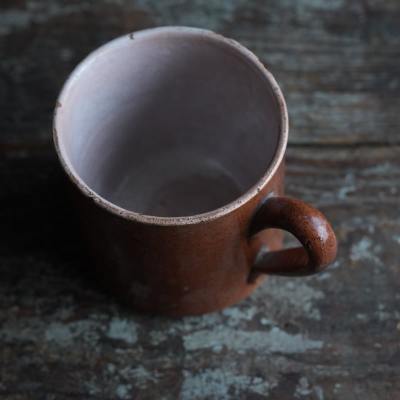 19世紀 古いCul Noir キュノワール マグカップ / 1800年代・フランス