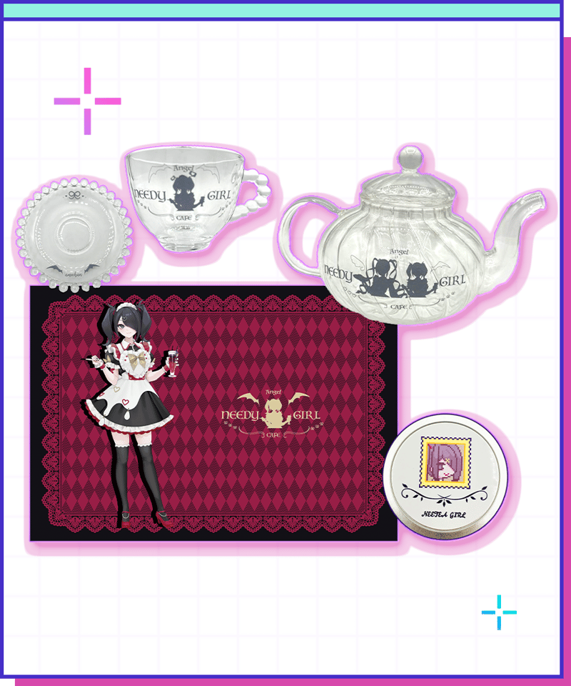 てんしのお茶会】あめちゃんティーセット | NEEDY GIRL OVERDOSE OFFI