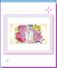 キャラファイングラフ陽子先生ver | NEEDY GIRL OVERDOSE OFFICIA