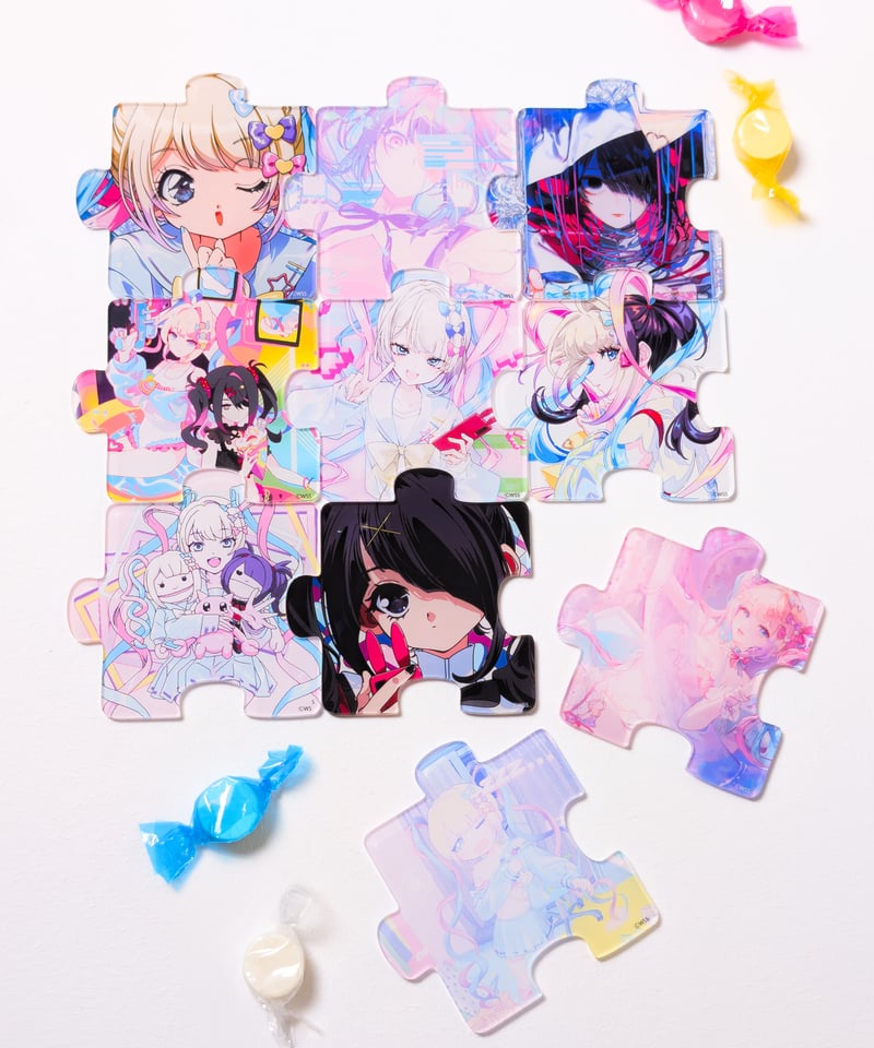 ニディガ展4】パズル型アクリルコースター | NEEDY GIRL OVERDOSE OFF