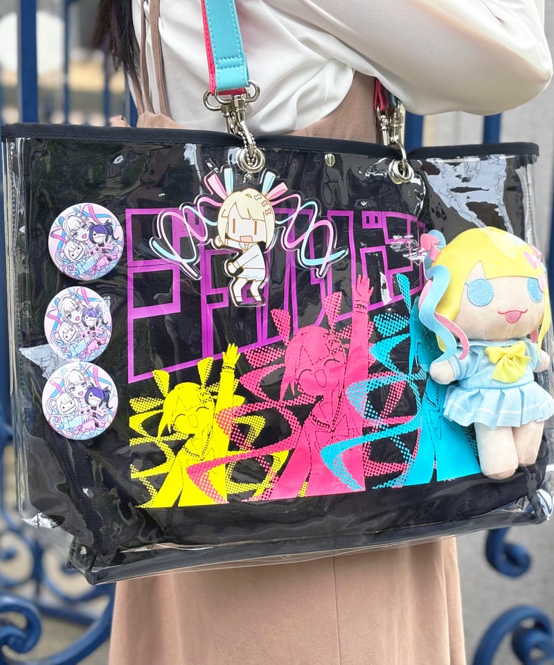 ニディガ展4開催記念過去グッズ祭り】ジェルバンハ！クリアトート