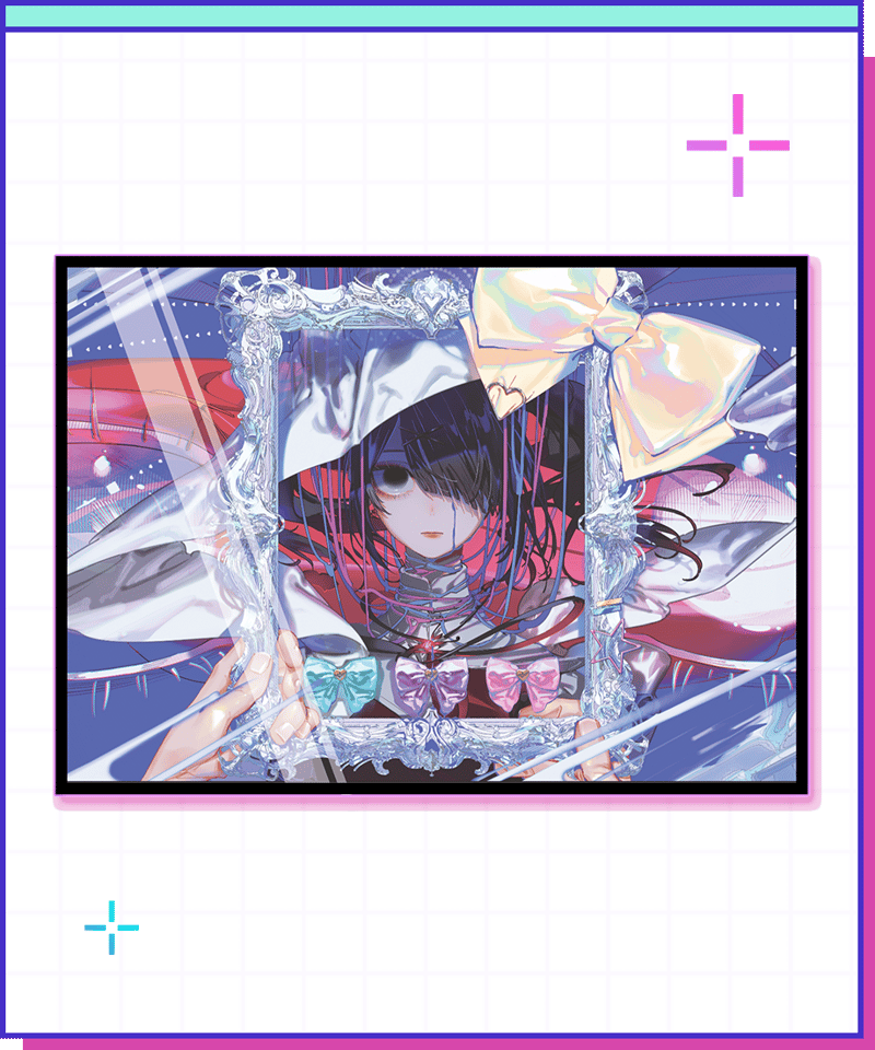 ニディガ東名阪POPUPSTORE】あめちゃんレイアートミラー | NEEDY GIRL O