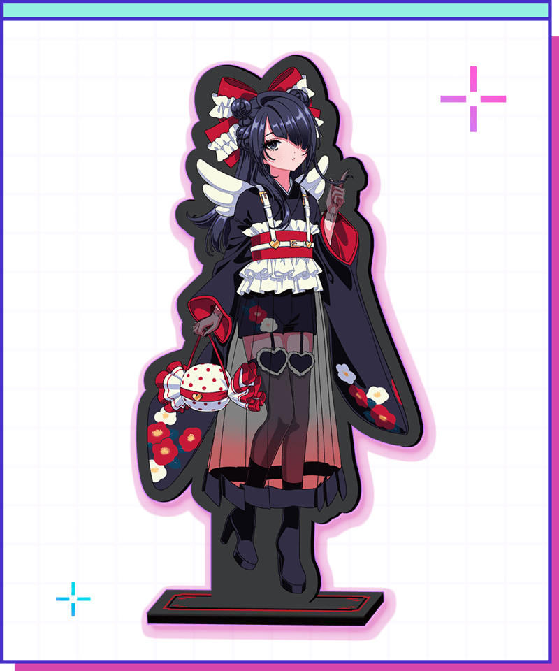 ニディガ東名阪POPUPSTORE】あめちゃんレトロカラーアクリルスタンド