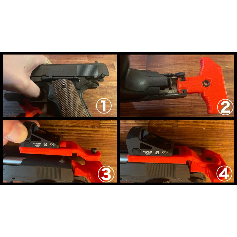 KNIGHT KINGZ エアコッキングガン M1911ガバメント用 チャージング