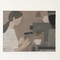 油彩）Blue Moment | Yui-Fujita-onlineshop