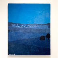 油彩）Blue Moment | Yui-Fujita-onlineshop