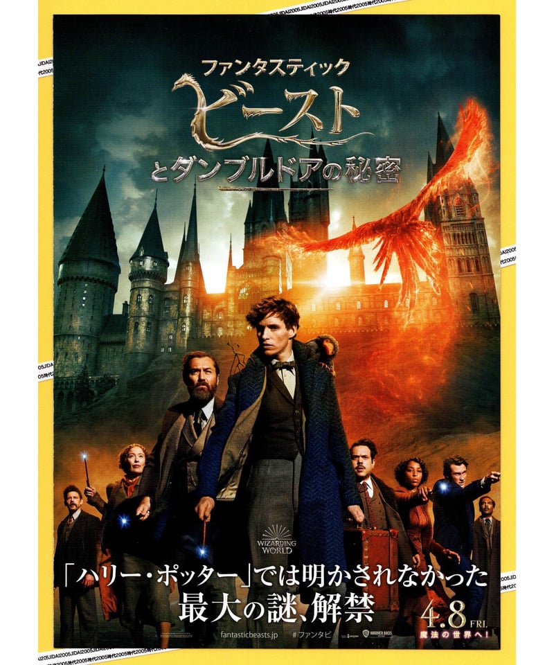②ファンタスティック・ビーストとダンブルドアの秘密 | 映画チラシ