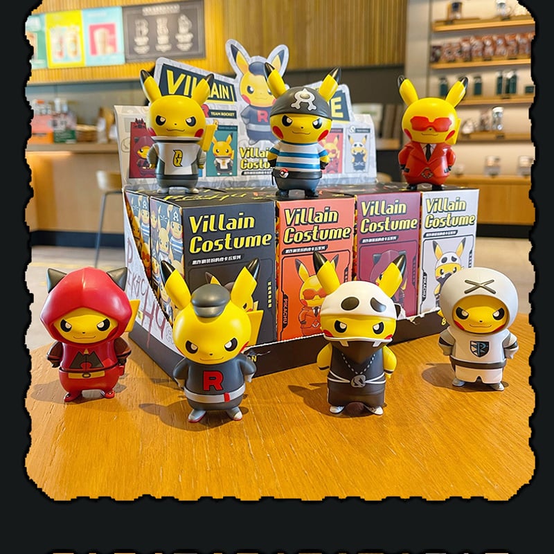 団員ごっこピカチュウ（ギンガ団）、中国のピカチュウ、マンスリー