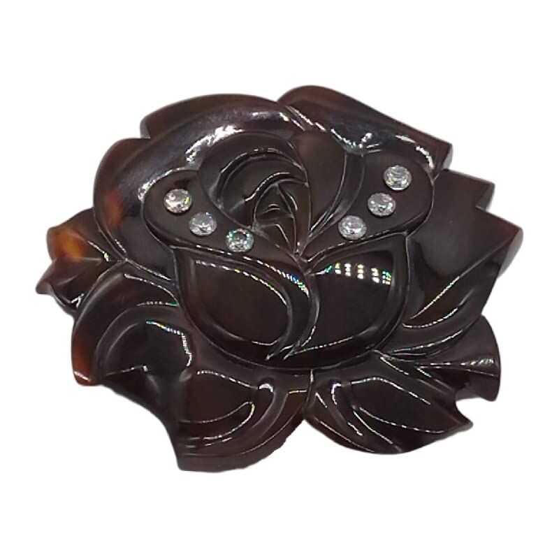 べっ甲ブローチ（B-023) | なにわべっ甲プラージュ