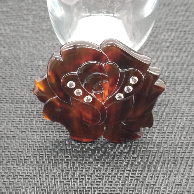 べっ甲ブローチ（B-023) | なにわべっ甲プラージュ