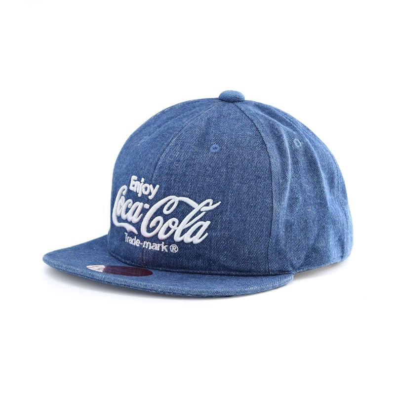 Coca-Cola・コカコーラ Enjoy Coca-Cola CAP DENIM/BLUE