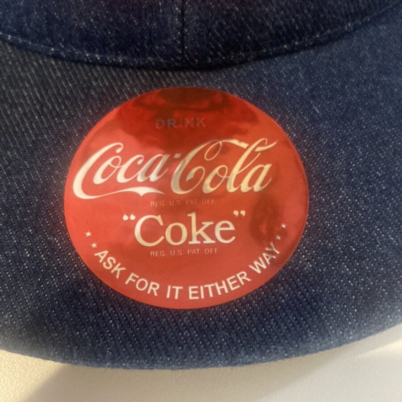 Coca-Cola・コカコーラ Enjoy Coca-Cola CAP DENIM/NAVY