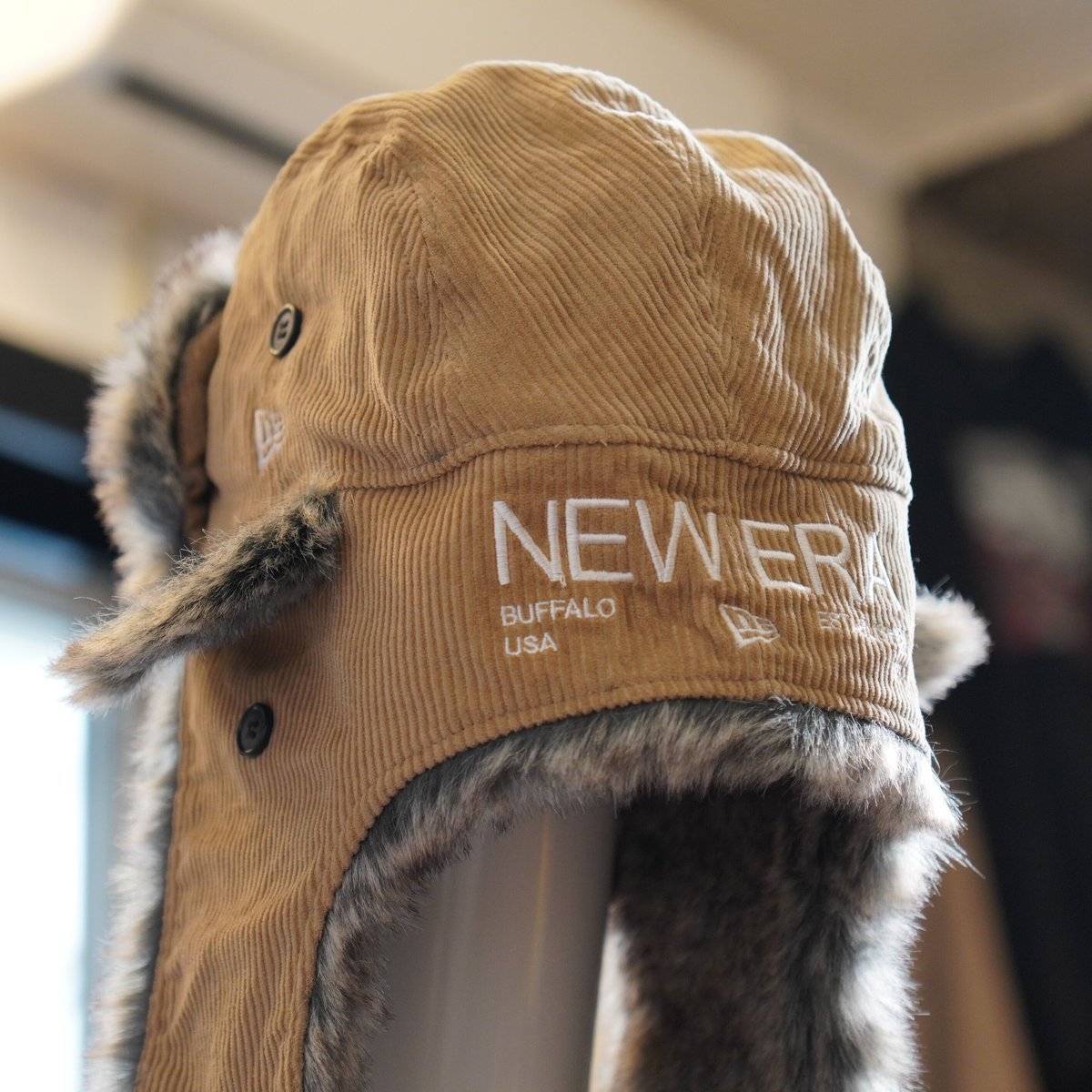 NEW ERA・ニューエラ トラッパー コーデュロイ The Trapper CORDUROY