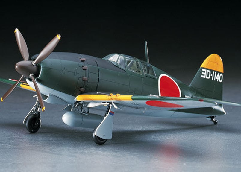 ハセガワ 1/48 航空機 JT45 三菱 J2M3 局地戦闘機 雷電 21型 日本海軍