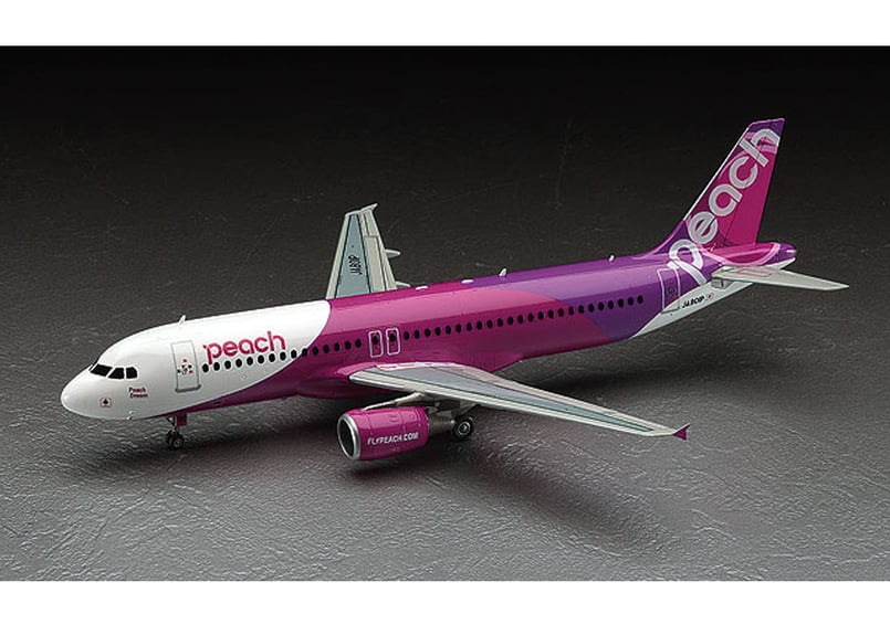 ハセガワ 1/200 航空機 No.41 ピーチ エアバス A320 | ウエサカ模型店