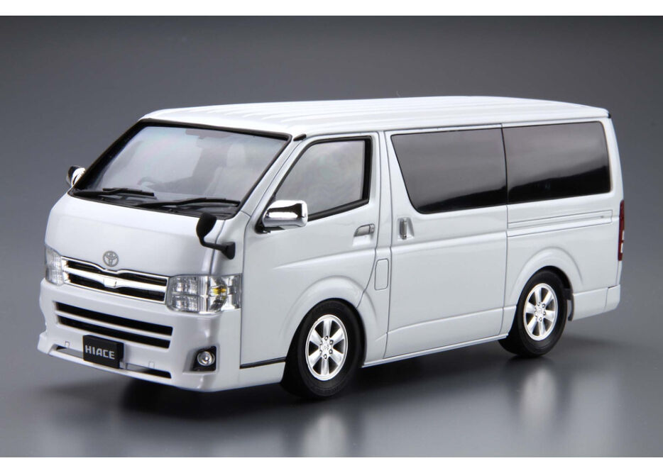 アオシマ 1/24 ザ・モデルカー No.06 トヨタ TRH200V ハイエース