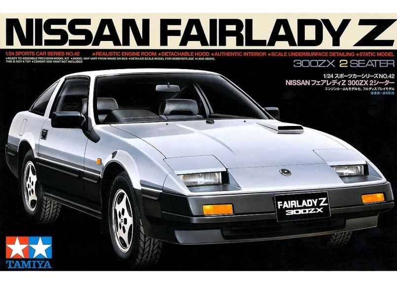 タミヤ 1/24 スポーツカー No.42 NISSAN フェアレディZ300ZX 2シーター
