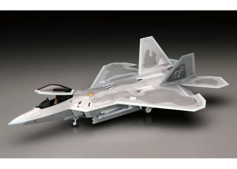 ハセガワ 1/48 航空機 PT45 F-22 ラプター アメリカ空軍 制空戦闘機