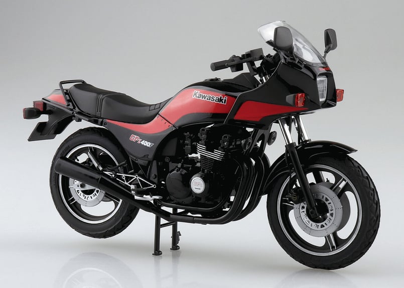 アオシマ 1/12 ザ・バイク No.18 カワサキ ZX400A2 GPz400F '84