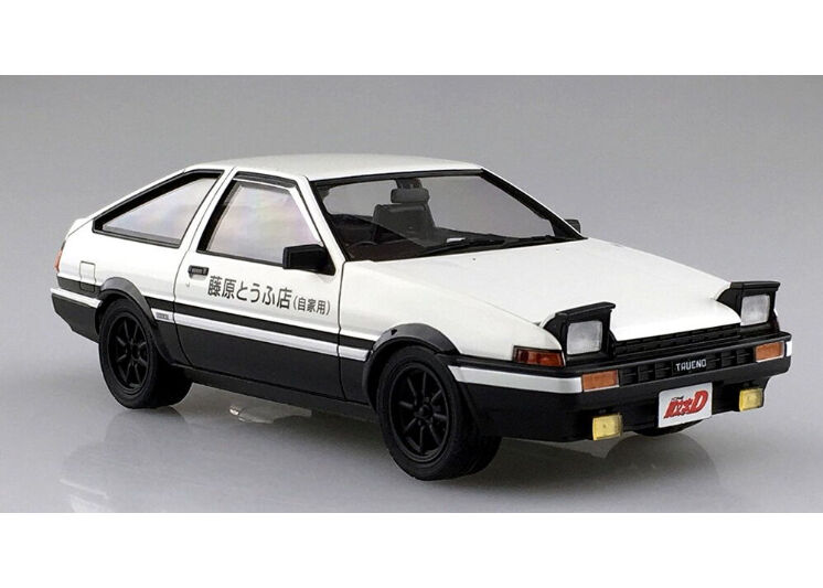 アオシマ 1/24 頭文字D No.5 藤原拓海 AE86トレノ 第1巻仕様