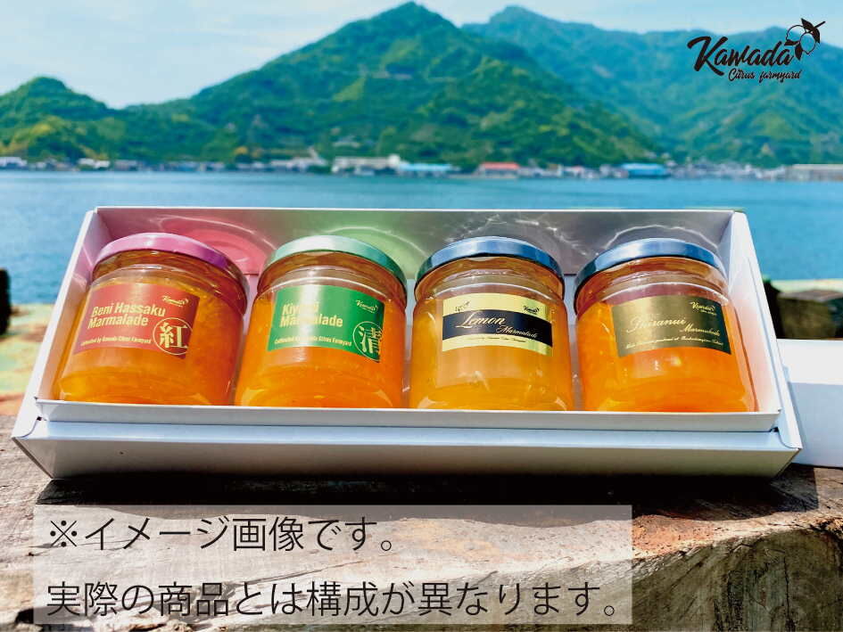 瀬戸内柑橘マーマレードセット(ギフトボックス入り) | kawada citrus